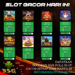 bocoran Slot gacor Hari ini