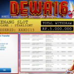 Bukti JP MEMBER DEWA16